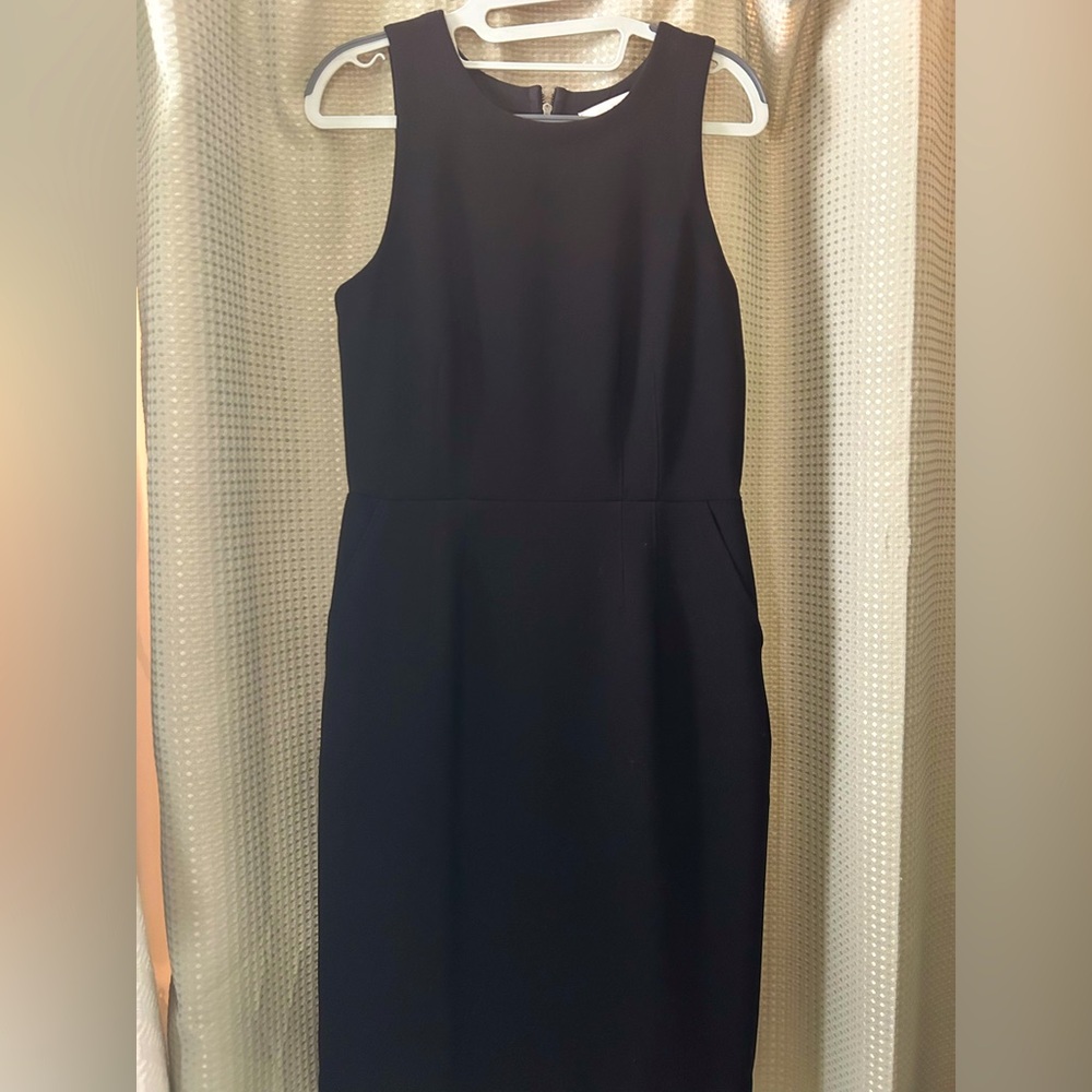 LOFT Sheath Dress in Black (size 6)